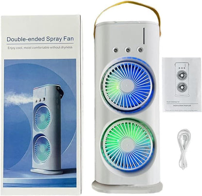 Rechargeable double ended Spray Fan